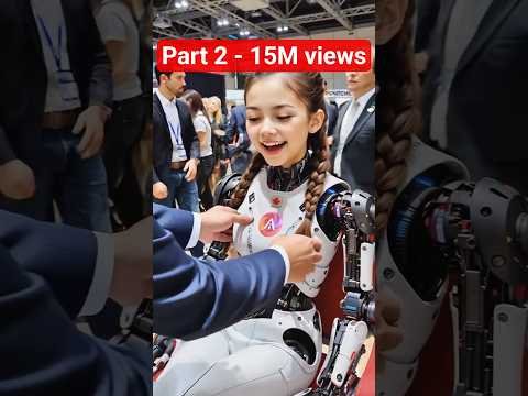 🔆 Part 2 – Humanoid Robot 2025 shows,  Reveals Inside her Suit Live event #irc #shorts