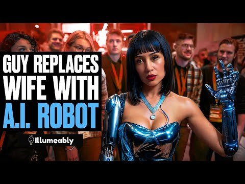 Guy REPLACES Wife With AI ROBOT | Illumeably